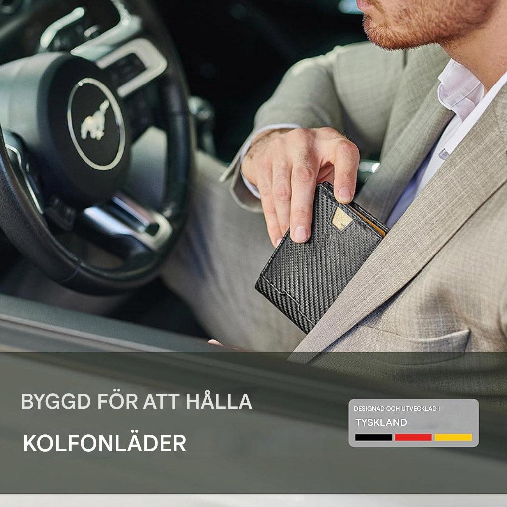 Ohut RFID-lompakko setelipidikkeellä