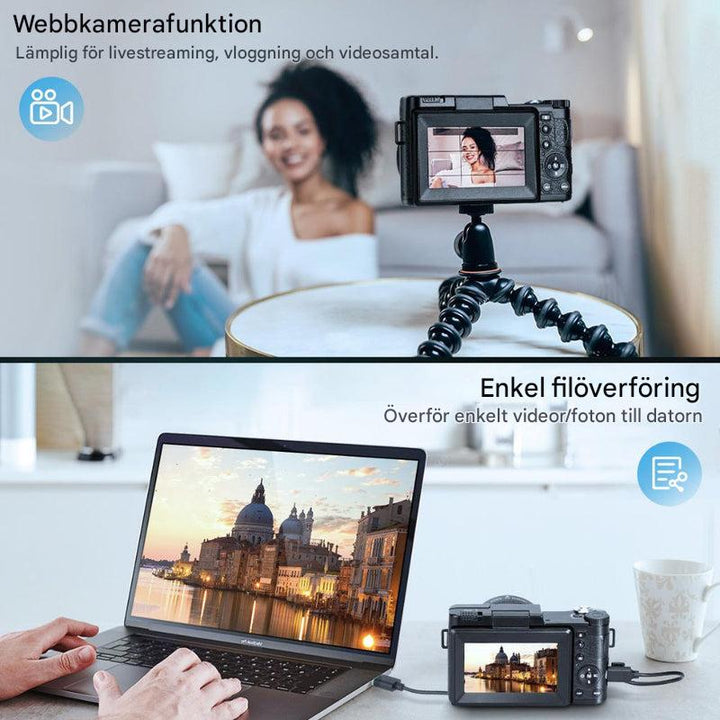 5K digitalkamera til begyndere
