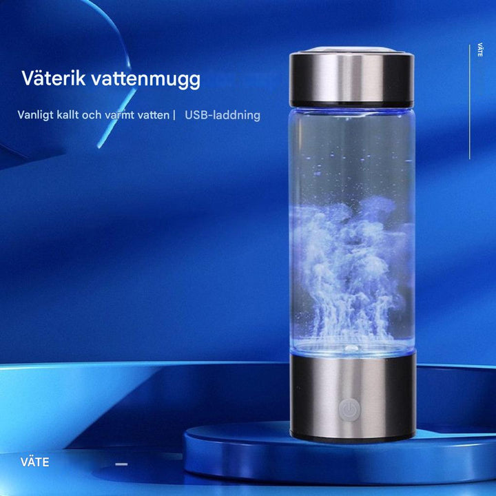 Bærbar brintvandgeneratorflaske
