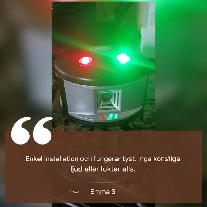 Miljövänlig råttavvisare för inomhusbruk