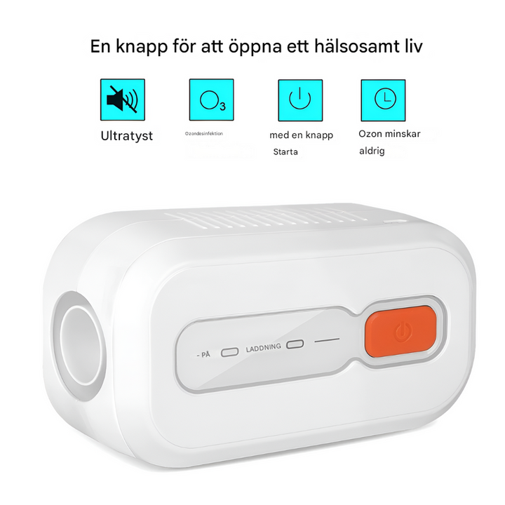 Bärbar CPAP-rengöring och desinfektionsmedel