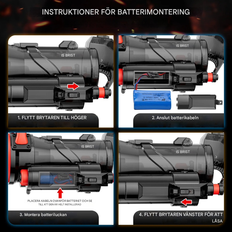 Elektrisk automatisk vanngevær