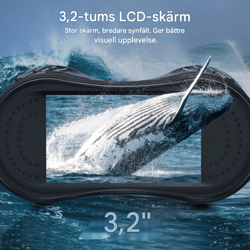 Ultra HD-nattseende IR-kikare