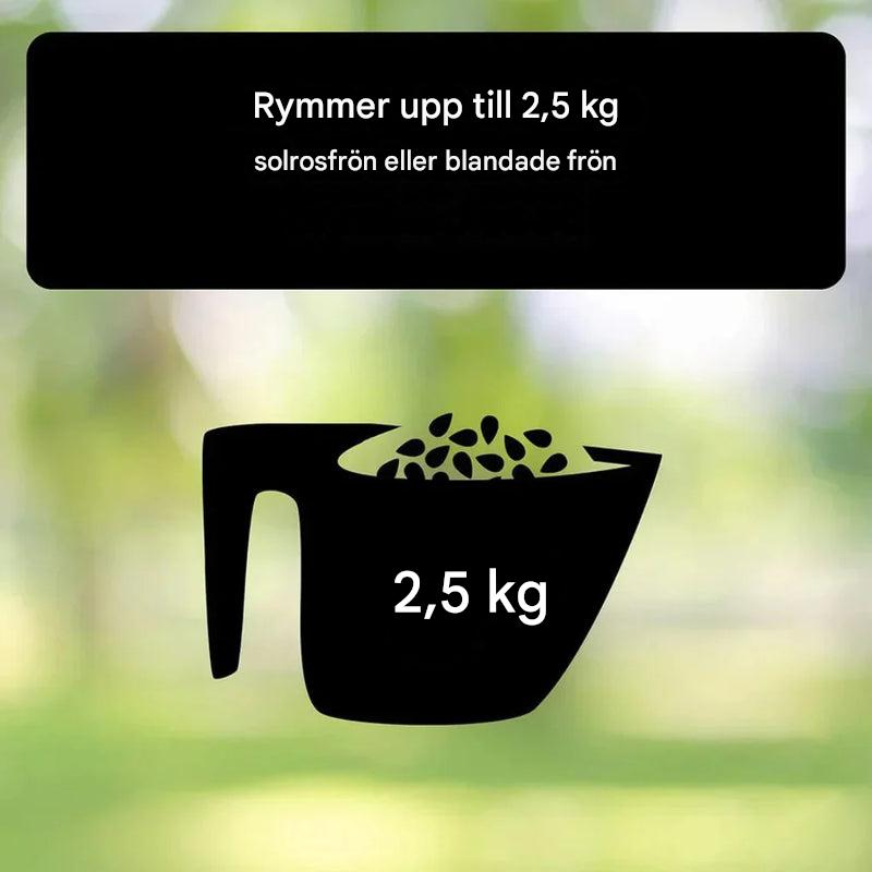 Ekorresäker fågelmatare