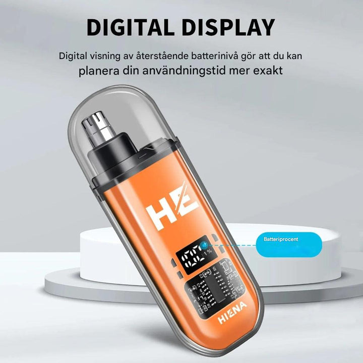 USB-hårtrimmer för näsa och öron
