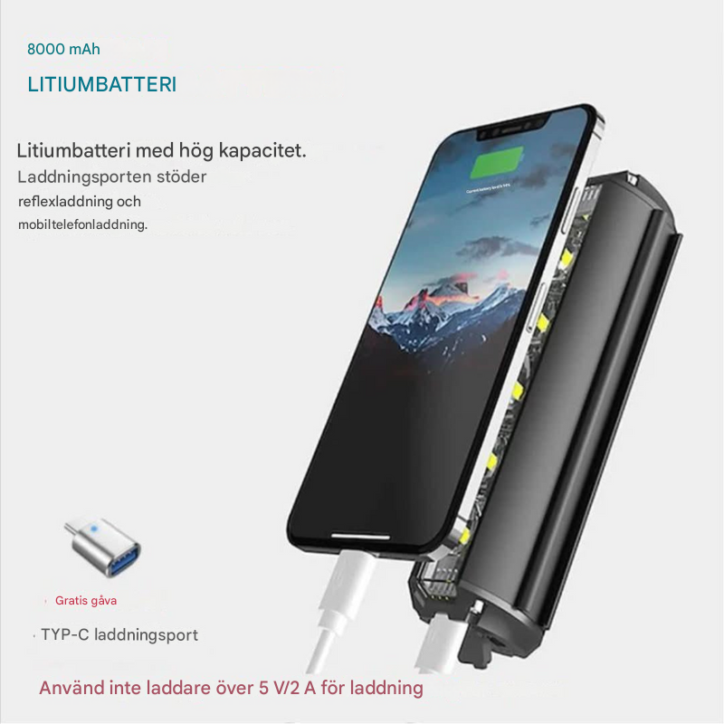 Universel forlygte til cykel