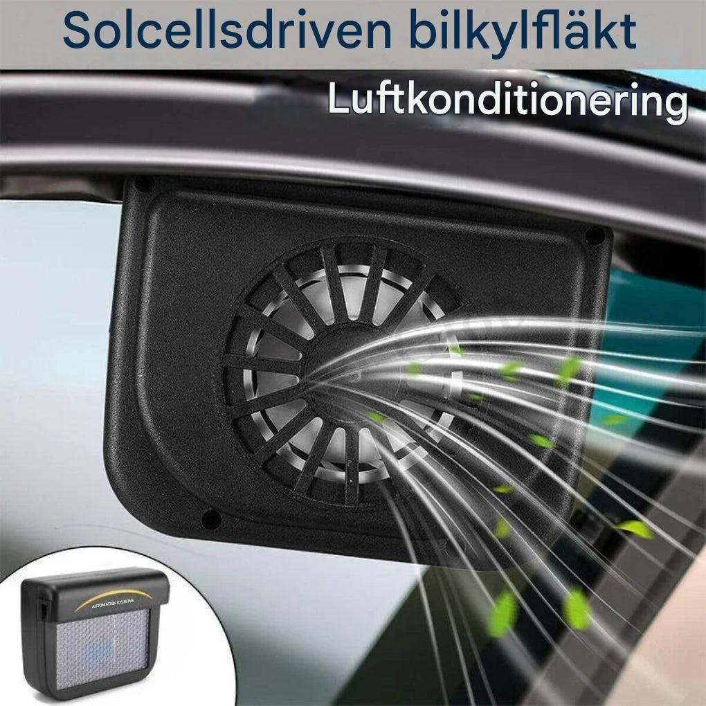 Soldriven Bilfönsterfläkt
