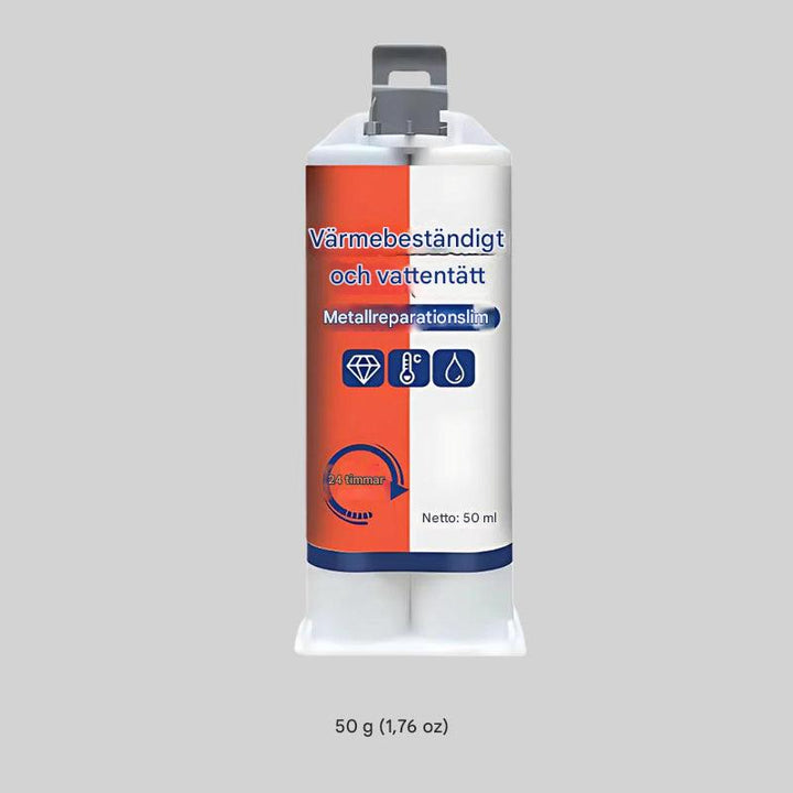 Metallreparationslim 50g – Vattentät bindningsformel