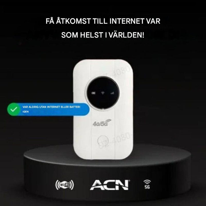 Bærbar WiFi-router