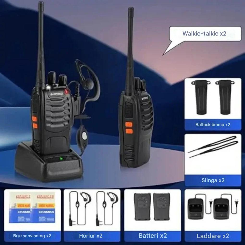 Uppladdningsbar USB-walkie-talkie