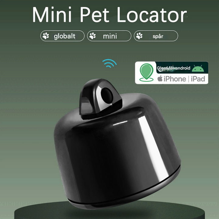 SmartPet Tracker Mini GPS Husdyresøger