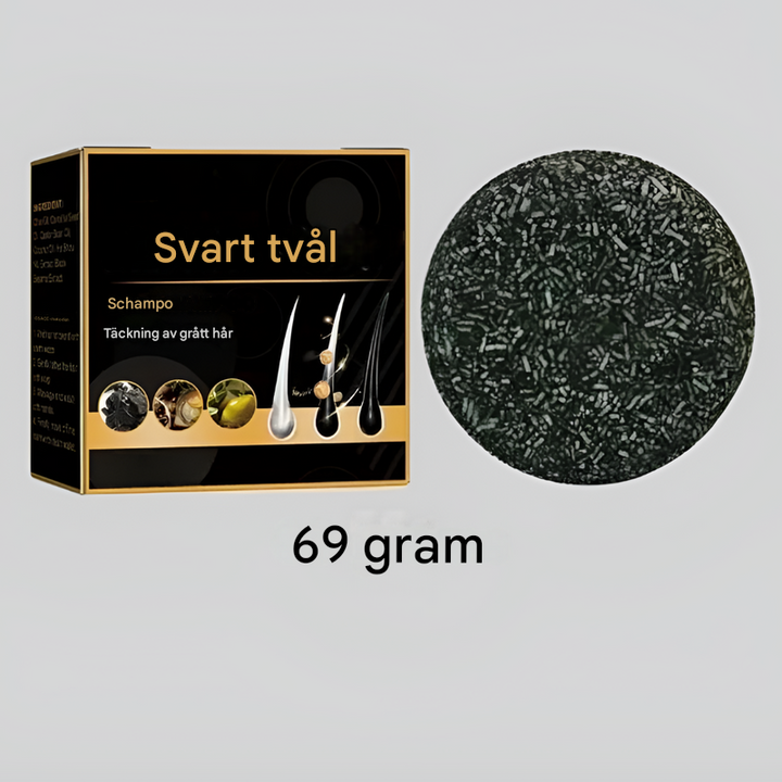 Naturlig fast schampobar 69g – Uppljusande för vitt hår