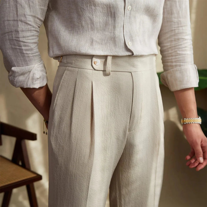 Moderna herrebukser – Ren look med avslappet passform