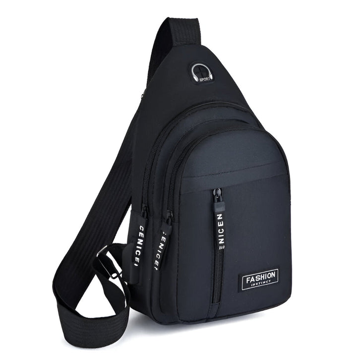 Kompakt resesling Säker, handsfree crossbody-väska