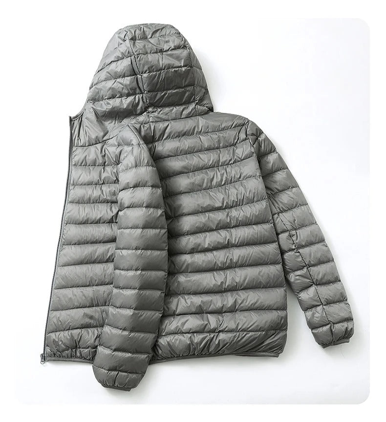 Dennis - Herre bærbar ytterstoff syntetisk Vannavstøtende Vindbeskyttelsesfrakk