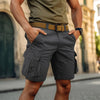 Herr cargoshorts med flera fickor