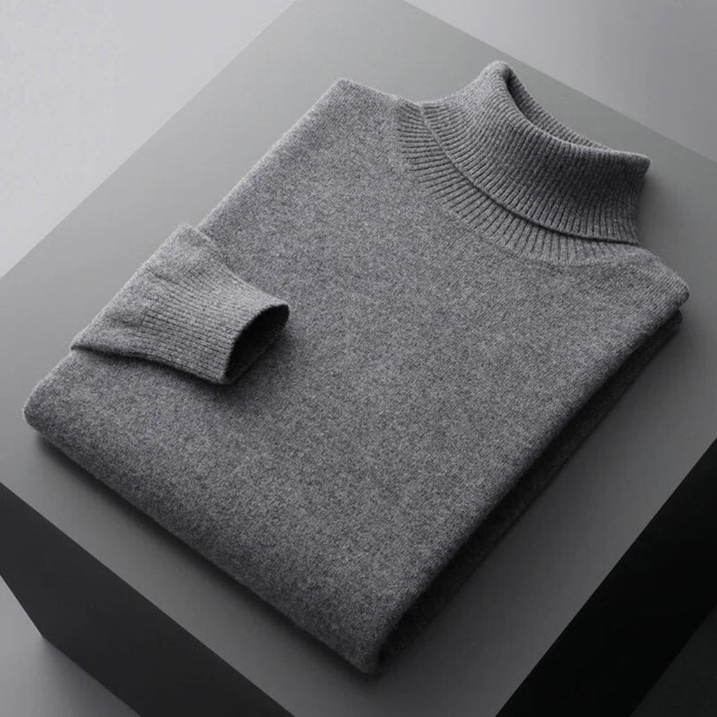 Herrtröja med polotröja – Elegant lager-på-lager-modell med raffinerad look