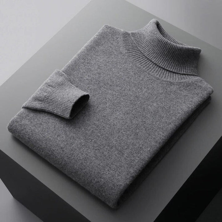 Herrtröja med polotröja – Elegant lager-på-lager-modell med raffinerad look