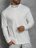 Robb - Enkel t-shirt med smal passform och polokrage med tryck