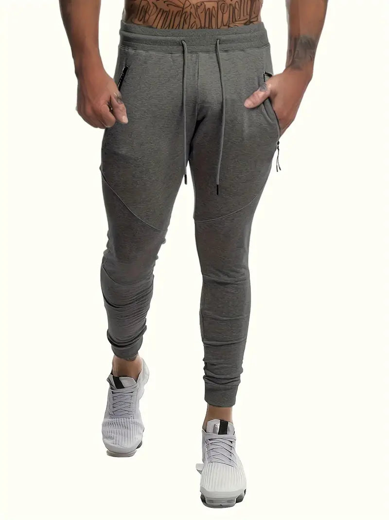 Joggingbyxa med dragsko i midjan