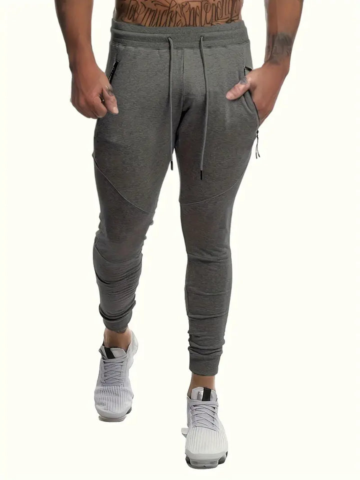 Joggingbyxa med dragsko i midjan