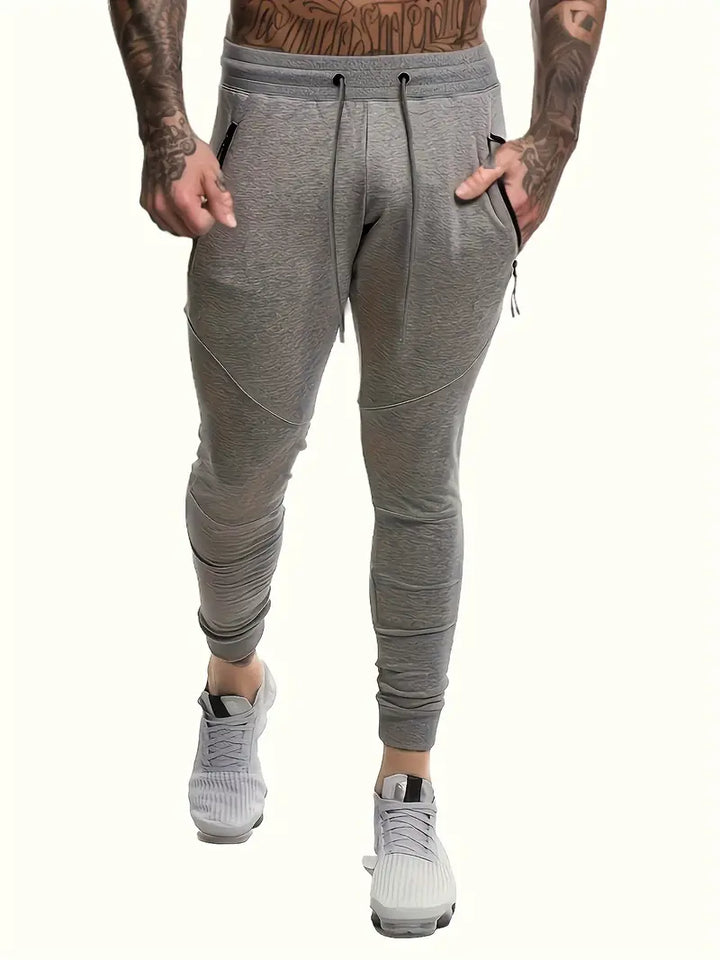 Joggingbyxa med dragsko i midjan