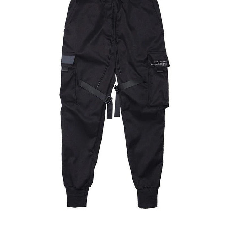 Remmar harem joggers herr cargobyxor streetwear