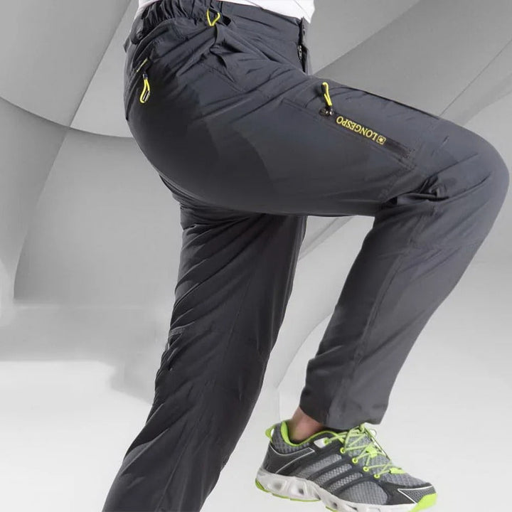 Stretchiga cargobyxor för män